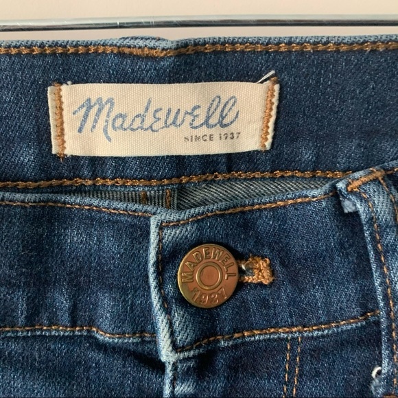 Madewell High Riser Skinny Jeans in Atlantic - Picture 8 of 9